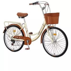 바구니자전거 출퇴근 여성 예쁜 26인치 24인치 아줌마 22인치 디자인 이쁜 자전거