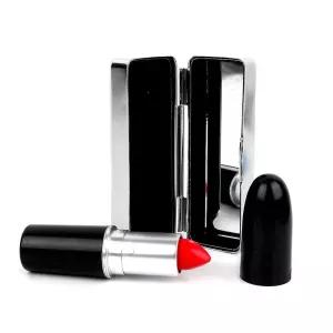 휴대용 거울 도장 립스틱 보관함 케이스 여행용 용케이스