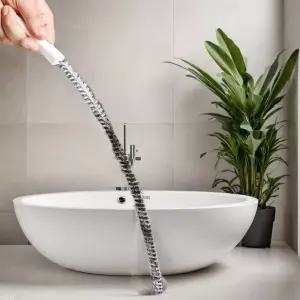 배수구 머리카락 제거 브러시 청소솔 세면대 막힘 제거기 집게 브러쉬