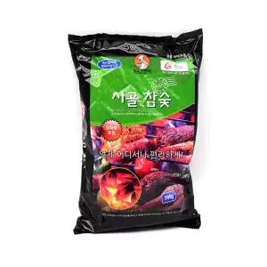 바베큐용 시골 참숯 700g (점화숯 포함) 참숯 바베큐 숯 바베큐숯 캠핑용품