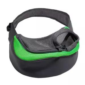 소형견 메쉬 통기 슬링백 강아지 산책가방 애견이동팩 펫여행슬링