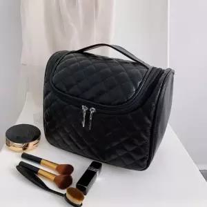 퀄팅 메이크업 파우치(블랙)가방 화장품 소품 여성치 파우치 품치 소품치 화장치