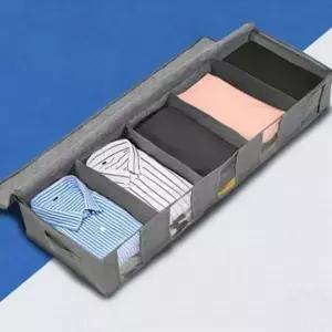 [골드스마일]언더베드 수납 접이식 의류 보관함 옷장 정리 케이스