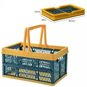 [골드스마일]접이식 손잡이 수납함 정리함 박스