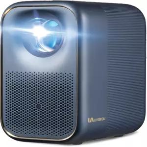 UVISION 올플레이 구글 TV 스마트 포어젝터 네이티브 1080p 풀 HD 오토 포커스 키스톤 돌비 오디오