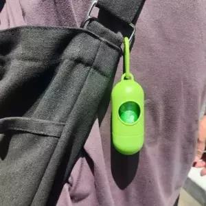 bns 애견 산책 배변봉투 케이스 그린