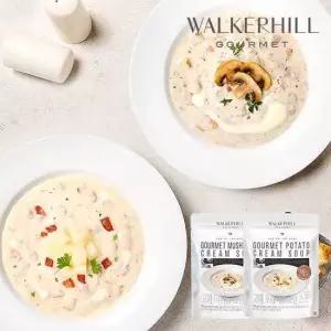 [워커힐] 크림스프 6팩(포테이토4팩+머쉬룸크림2팩)+크루통1개 더