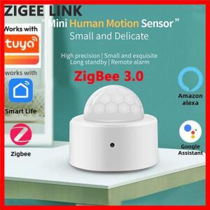 Zigbee 3.0 PIR 모션 센서 미니 적외선 인체 감지기 보안 알람 Tuya Smart Life Alexa Google Home 게이트