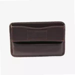 차량용 사이드포켓 브라운 차키 수납 정리 열쇠