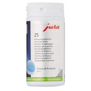 유라 커피머신 세척 알약 ENA8 청소 세정제 E4 25개입 캡슐 태블릿 E8 ENA4