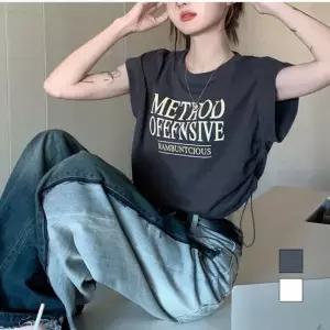 루즈핏 스트링디테일 레이어드 룩 민소매 티셔츠 여름나시티