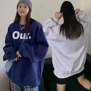 맨투맨 라운드티셔츠 여자맨투맨 티셔츠 스타일