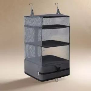 접이식 수납함 옷정리 압축파우치 여행용 매직 걸이형 걸이형정리함 수납포켓