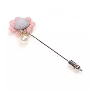 진주 크라운 플라워 부토니에 장미핀 옷핀 정장핀 코디핀 부토니에 패션핀 정장소품