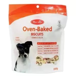 강아지비스켓 바우와우 비스켓 콤보 220g