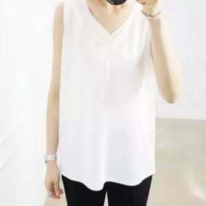 민소매 블라우스 정장 나시 여름 민소매블라우스 스판