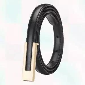 여성벨트 가죽벨트 정장 청바지 허리띠 슬림 얇은