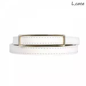 여성 허리띠 화이트 정장벨트 브라운 패션 여자