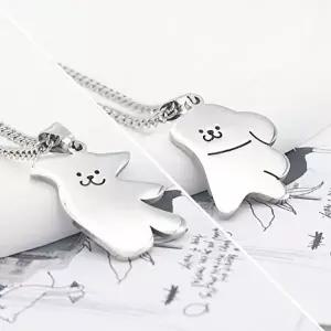 체인 2개 목걸이 포인트아이템 심플목걸이 한세-WFIZPVJ