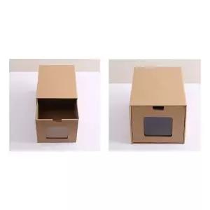 종이 신발 정리함 서랍형 수납 박스 세트