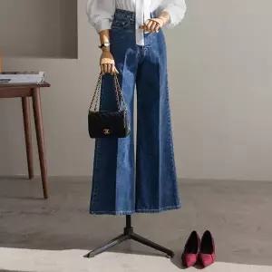 (안나앤플러스) A. 로딘 자수 레직기 데님[데님D1231P01] 빅사이즈