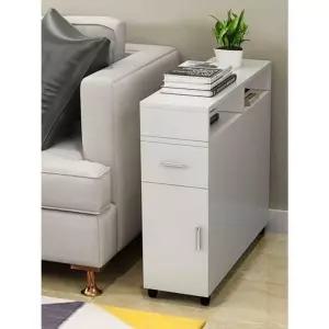 원목 슬림 수납장 사이드 침대 쇼파 심플 틈새 정리함 거실