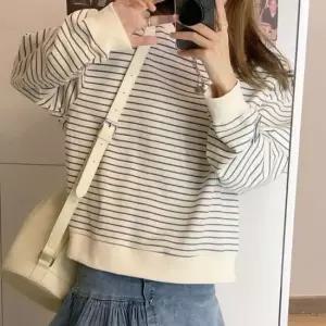 단가라 긴팔티셔츠 소프트 단가라티셔츠 스트라이