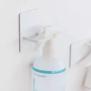 ( )무타공 우산 옷걸이 분무기 사무실 리빙 후크 LH 130 행거 벽후크 벽행거 벽부착