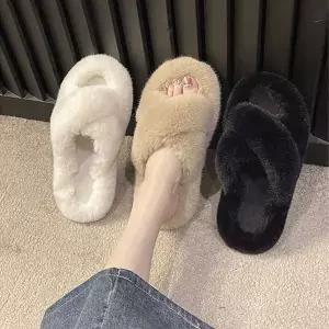 [하프클럽/]털 인기 엑스크로스 슬리퍼