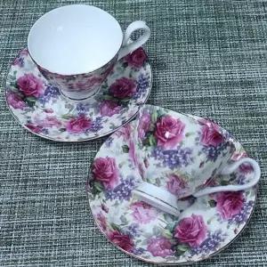 커피잔 찻잔 2인조 세트 머그컵 커피컵 도자기 킹스타 차잔 홍차잔