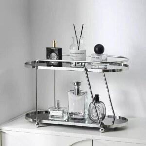 화장대 선반 향수 2단 정리대 진열대 수납장