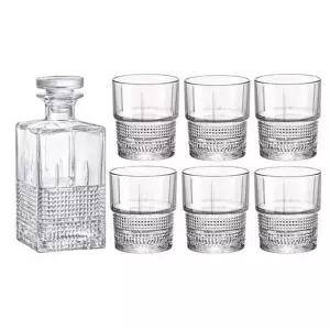 위스키 보르미올리 유리잔 7종 750ml 디캔터 세트