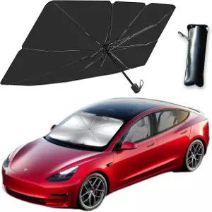 자동차 앞유리 햇빛 가리개 접이식 우산 장착 세단 SUV 픽업 트럭 대부분의 차량 창문