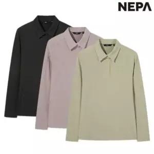 네파 여성 가을 겨울 카라티 리사이클 기모 폴로티셔츠 7L85216 326845