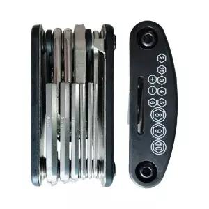 [골드스마일]다기능 자전거 수리 미니 폴딩 공구 16종 세트 자전거수리도구