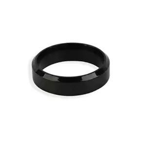 써지컬스틸 블랙 티타늄반지 커플반지 남녀공용반지-WFIZRYV