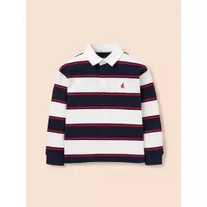 [백화점 정품] 빈폴 키즈 럭비 스트라이프 긴소매 티셔츠 네이비 BI6141U02R