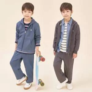 [백화점 정품] 빈폴 키즈 25FW 후드 집업 긴바지 2PCS 상하 세트 2종 택1