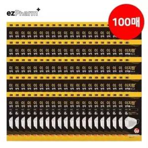 [이지팜] 마스크 KF94 대형 흰색 100P(개별포장)