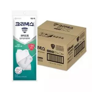 크리넥스 KF94 와이드핏 마스크 대형1매 x 40개