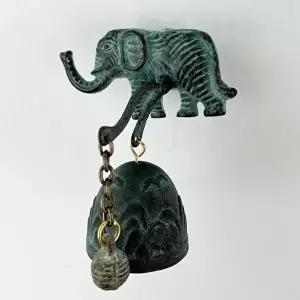 코끼리 간접타종 문종 수작업 도어벨 풍경종 (KYR-WC7A316)