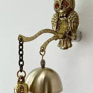 에폭부엉이(소) 유기종 간접타종 문종 도어벨 풍경종 (KYR-WC7A344)