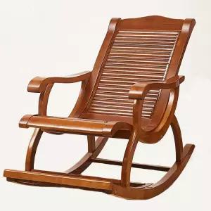 원목 흔들의자 라운지체어 발받침포함 성인용 안락