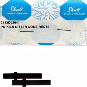 효율적이고 신뢰할 수 있는 가마 소성 과정을 위한 창의적인 취미 콘 지지대 길이 2-1.35인치 x 폭