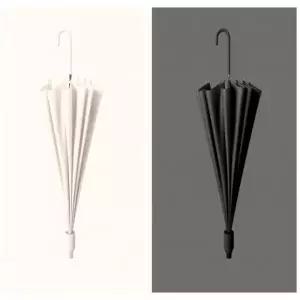 드레나 튼튼한 접이식 자동 물받이커버 장우산