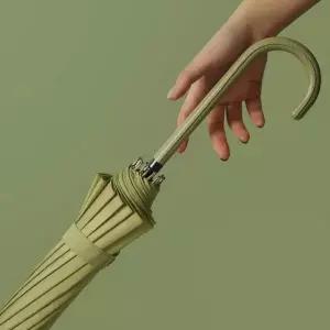 프리미엄 파스텔 장우산 자동우산 빗물커버 물받이 16K