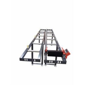 샤크팡 알루미늄 다이 프로파일 롤러 절단기 선반 조기대