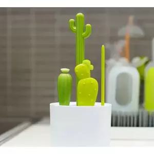 선인장 주방 물컵 텀블러 청소솔 세트