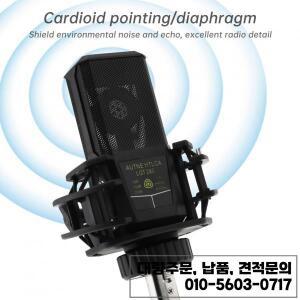 3.5mm 인터페이스 콘덴서 마이크 LGT240 전문 대형 다이어프램 사각형 컴퓨터 휴대폰 K 노래 라이브