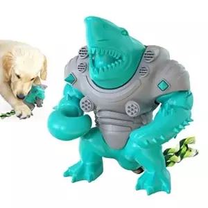 고품질 티티펫 터그놀이 로봇 샤크 (블루) (강아지 장난감) 애견훈련 애견 애견용품 애완용품 WFIYSU9